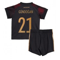 Camisa de time de futebol Alemanha Ilkay Gundogan #21 Replicas 2º Equipamento Infantil Mundo 2022 Manga Curta (+ Calças curtas)